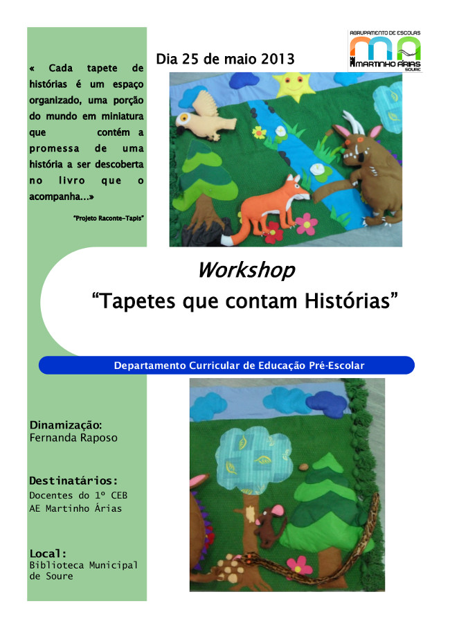 TAPETES QUE CONTAM HISTÓRIAS