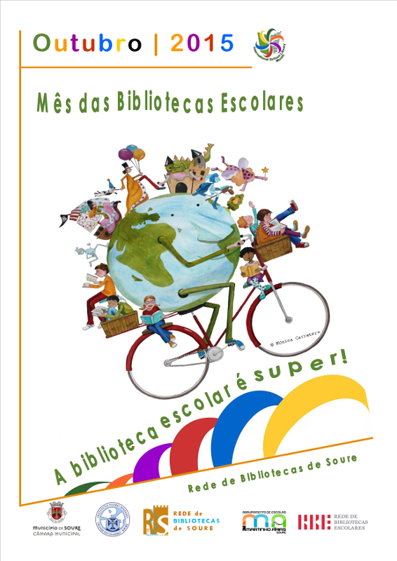 Cartaz mês bibliotecas escolares 2015 2