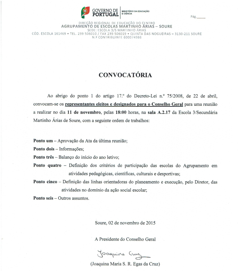 Convocatoria