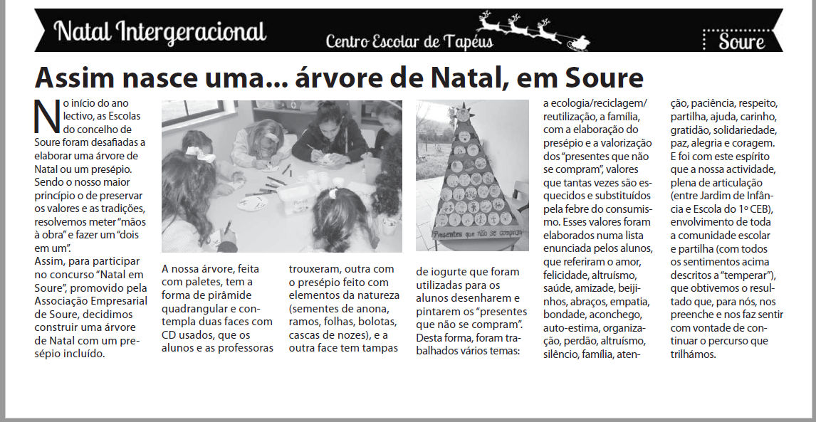Concurso “Natal em Soure” – AEMAS Concurso “Natal em Soure” – AEMAS